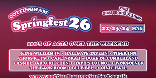 Cottingham SpringFest 2026
