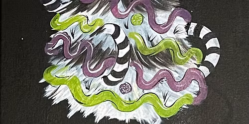 Pints and Paints! Beetlejuice Christmas! First Drink Included!