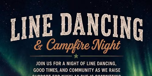 line dancing fundraiser