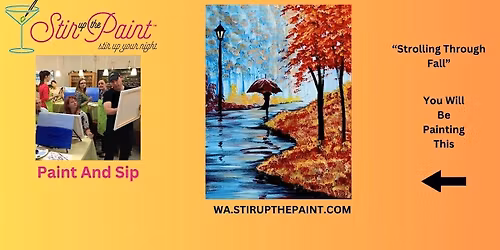 Seattle Paint and Sip, Paint Party, Paint Night  With Stir Up The Paint