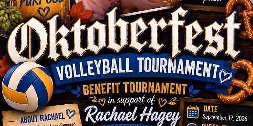 Oktoberfest in support of Rachael Hagey 