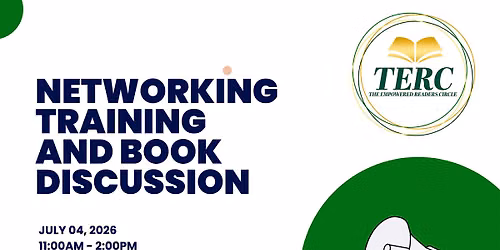 NETWORKING WORKSHOP AND BOOK DISCUSSION