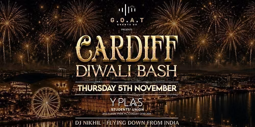 DIWALI BOLLYWOOD NIGHT - THE BIGGEST &amp; OFFICIAL CARDIFF DIWALI BASH