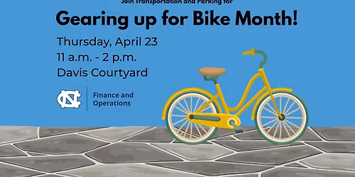 Gearing up for Bike Month!