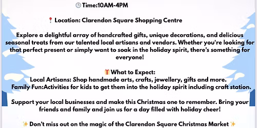 Clarendon Square Christmas Market