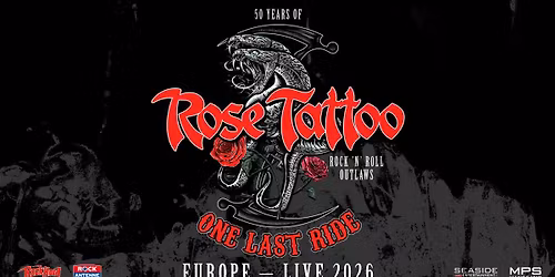 ROSE TATTOO'S "Rock'N'Roll Outlaws - One Last Ride" | Hamburg