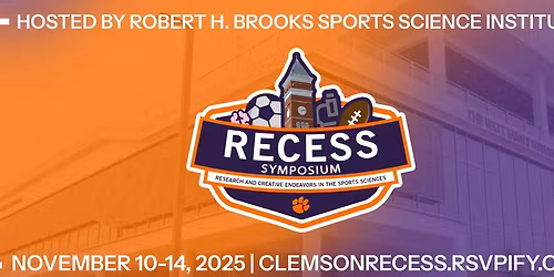 Clemson University RECESS Symposium 