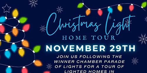 Christmas Light Home Tour