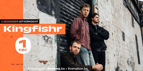 Kingfishr in De Roma - uitverkocht!