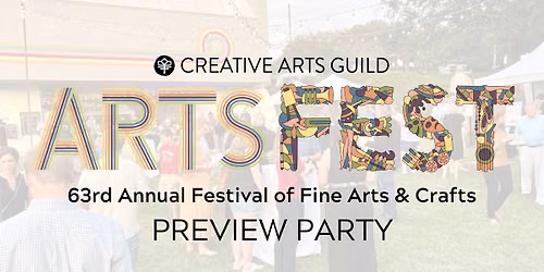ARTS FEST 2026 Preview Party