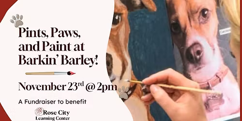 Pints, Paws, and Paint at Barkin\u2019 Barley!
