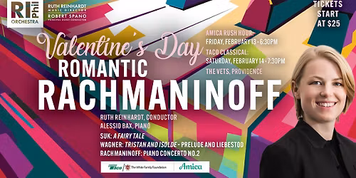 Amica Rush Hour Concert: Romantic Rachmaninoff