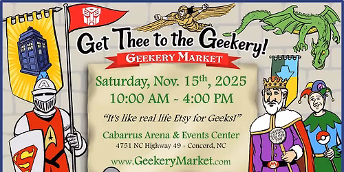 FREE 2025 The Geekery Market