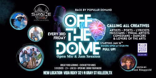 Off The Dome Open Mic & Jam Session