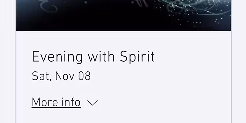 Evening With Spirit