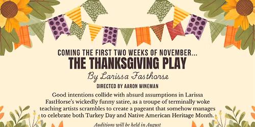 Auditions for The Thanksgiving Play