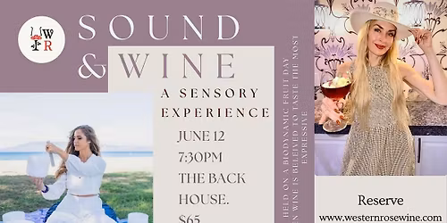 Sound & Wine: A Sensory Experience
