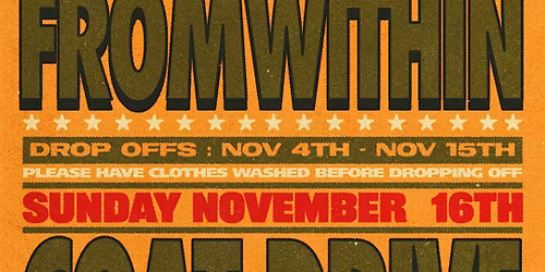 From Within & The Ghent - Community Coat Drive