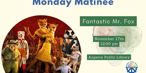 Monday Matinee: Fantastic Mr. Fox