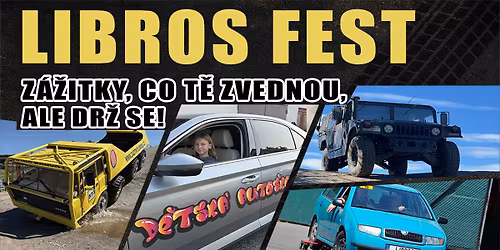 Libros Fest: festival adrenalinov\u00fdch motoristick\u00fdch z\u00e1\u017eitk\u016f pro celou rodinu