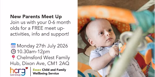 New Parents Meet Up at Chelmsford West Family Hub