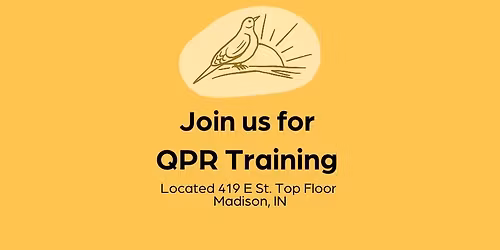 QPR Training Nov. 13th @ 6:00PM