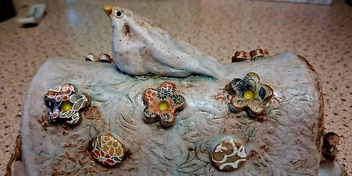 Make Your Own Ceramic Butter Dish w\/ Carolyn!