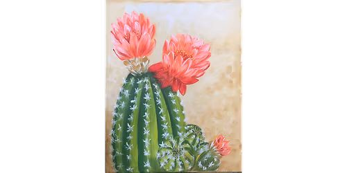 Cactus in Bloom - Paint and Sip in San Francisco | Classpop!\u2122