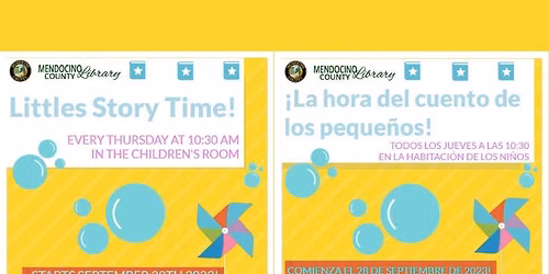 Littles Story Time - Thursdays at 10:30 AM