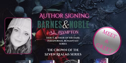 Meet the Author - A.L. Hampton - Signing Copies of Her Dark Paranormal Romantasy Series