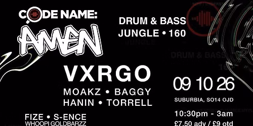 Codename: Amen presents VXRGO