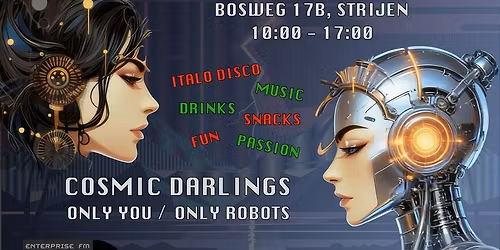 Vinyl Release Party of EDOMIX 002 Cosmic Darlings - Only You \/ Only Robots