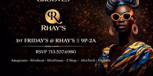 AfroPiano Grooves | @ RHAYS FRI\u2022JUN\u202212th