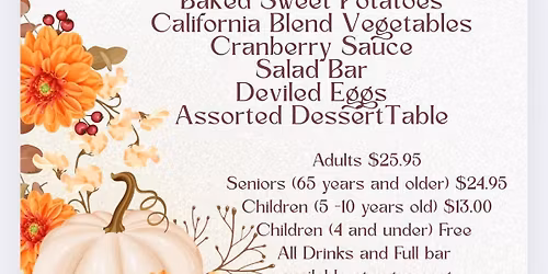 Thanksgiving Brunch Buffet