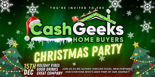 The Cash Geeks Christmas Party