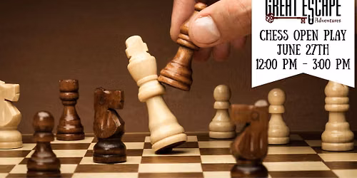 FREE CHESS OPEN PLAY & LEARNING DAY
