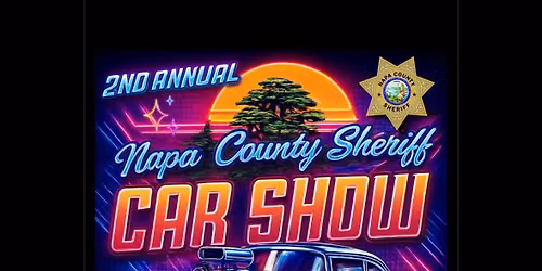 2nd Annual Napa County Sheriff's car show
