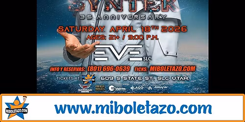 POR PRIMERA VEZ TOTAL SYNTEK 35 ANIVERSARIO EN CLUB ELLEVEN SALT LAKE CITY