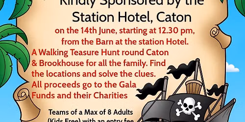 Caton Gala treasure hunt