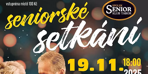 SENIORSK\u00c9 SETK\u00c1N\u00cd - listopad 2025