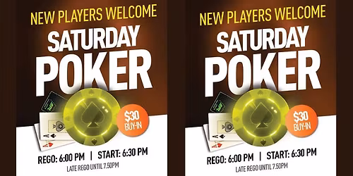 APL POKER AT CLUB BEENLEIGH