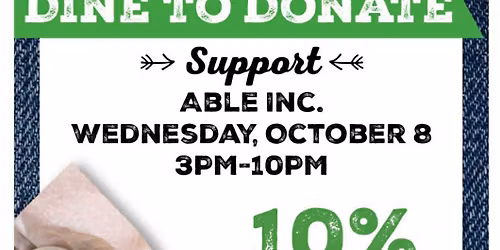 Dine to Donate with Texas Roadhouse