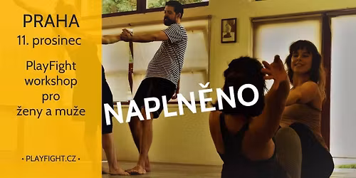 Ve\u010dern\u00ed PlayFight pro \u017eeny a mu\u017ee, Praha - Prosinec
