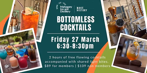 March Bottomless Cocktails at The Inn