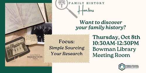 Family History Hunters: Simple Sourcing Your Research