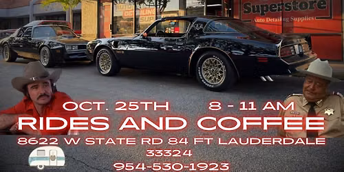 Rides & Coffee at Detail Superstore Ft Lauderdale