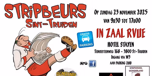 Stripbeurs Sint-Truiden 23 november 2025