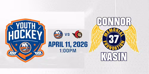 New York Islanders game to benefit YOUTH HOCKEY Connor Kasin Memorial Foundation
