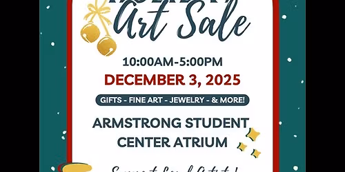 Visit my art booth at Miami University Holiday Art Sale