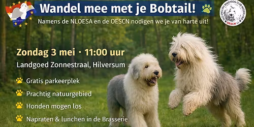 OESCN en NLOESA organiseren een gezamenlijke wandeling!